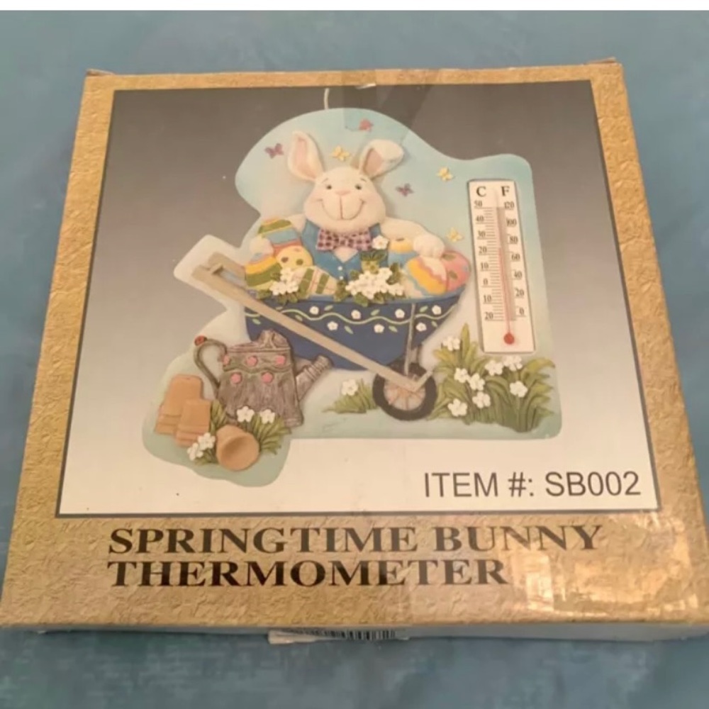 Springtime Bunny Thermometer